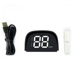 Digital GPS Speedometer with Head up Display in White (1-Pack)