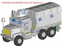 Trumpeter 01080 1/35 scale Mk23 MTVR Armored Truck Plastic model
