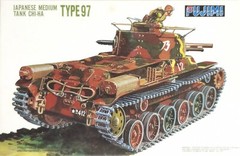 Fujimi 1/76 World Armor Series. Japanese Medium Tank Chi-Ha Type 97 (WA-22)