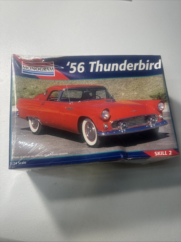 Monogram 2289 1:24 Scale 1956 Thunderbird T-Bird Plastic Model Kit Sealed