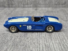 Vintage Tameo Ferrari 340 1952 Cabriolet Mexico Blue 1/43 Built Model