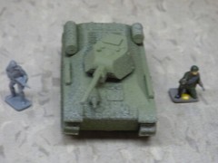 MIR / Roco Minitank Compatible WWII Russian T-34/76 & Airfix Soldiers Lot#7426B©