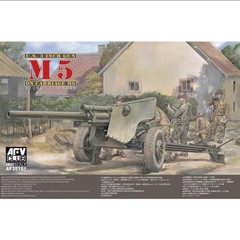 AFV Club 1/35 AF35181 WWII US 3-inch Gun M5 on Carriage M6