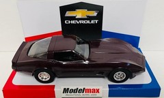 1982 Chevrolet Corvette C3 Coupe Dark Claret Promo Model MODELMAX