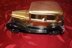 HUBLEY FORD VICKY METAL MODEL KIT HOT ROD PARTS REPAIR 1:20 JUNKYARD GOLD BLACK