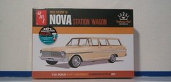 Chevy ’63 Chevy II Nova Station Wagon 1:25 scale AMT Kit – HOBBY TIME MODEL SHOP