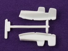 1940 Willys FRONT INNER FENDERS for AMT 1:25 Model Kit 40