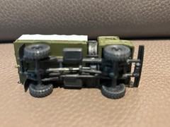 1/87 HO scale Soviet GAZ-66 4×4 Truck & ZU-23/2 Anti-Aircraft Weapon