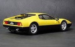 Rare kit Fujimi 1/24 Plastic model kit Ferrari 512BB Yellow Body from Japan 8787