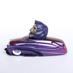 Jimmy Flintstone Lil Shizz resin Skullatore figurine kit aboard a Hearse LS14