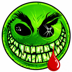 Green Faces of Evil – 1:24 Scale Waterslide Decals