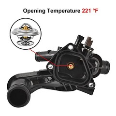 Thermostat Housing Assembly, 11537534521, Compatible with 2007-2013 Mini