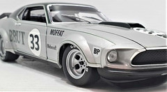 Mustang Ford 1 18 GT 12 Race Car Classic Custom Built Model 24 1967 1969 1970 40