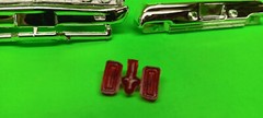 1970 Ford Galaxie 500 1/25 AMT Chrome Grill Bumpers Front Rear Tail Lights