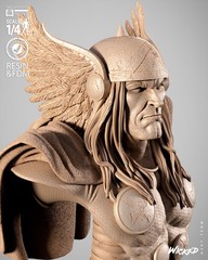 Thor Retro Comic Bust model kit unassembled unpainted see Description