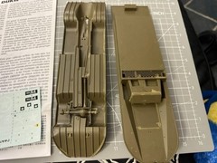Italeri 1/35 Scale DUKW Amphibious Truck Model Kit #6392 Partially Assembled!