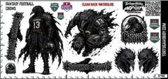Fantasy Football – Crooked Crows – Waterslide Decals for Your favorite Hobby
