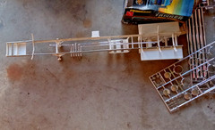 AMT Plated Tanker 1/25 scale for parts only not complete sold as parts only