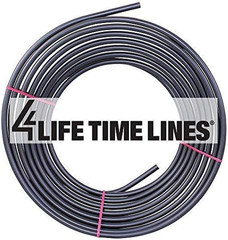 – 3/8″ X 25′ Pvf-Coated Steel Brake, Fuel, Transmission Line Tubing Coil, Durabl