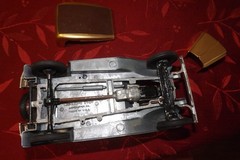 HUBLEY FORD VICKY METAL MODEL KIT HOT ROD PARTS REPAIR 1:20 JUNKYARD GOLD BLACK