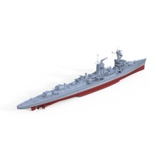 SSMODEL 1/1200 Military Model Kit German KMS Leipzig Light Cruiser Full Hull
