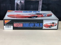 OPEN BOX Nichimo 1:24 Plastic Model Kit NISSAN FAIRLADY 240 ZG Japan GW2403