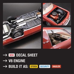 Mpc 1976 Chevy Caprice W/Trailer 2T 125 Scale Model Kit Mpc963M