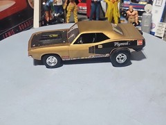 VINTAGE SURVIVOR MPC.REVELL.AMT. JO-HAN BUILT MODEL 🚗 CUSTOM PLYMOUTH CUDA..