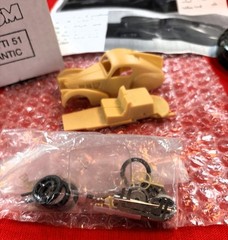 1931 Bugatti Type 51 Dubos Coupe Vroom 1/43rd Scale Resin Unbuilt Kit Rare