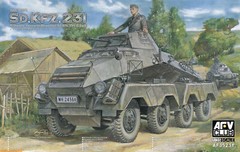 AFV Club AF35231 1/35 EARLY TYPE Sd.Kfz.231 Schwere Panzerspähwagen 8-Rad