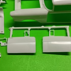 57 1957 Chevy Bel Air Hardtop 1/25 Body Hood Door Hinges OLD REVELL TOOL Model