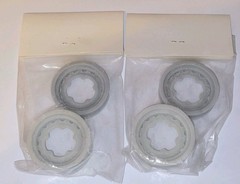 1/8 3D Scale Parts Wide Five Wheels 32 Ford Big Deuce 1/8th Resin Printed