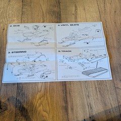 Lot Of 5 Vintage MPC Revell And Monogram Bicycle Model Kit Instructions