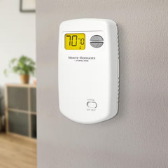 White-Rodgers 70 Series Classic, Non-Programmable, Heat Only (1H/0C) Vertical Th