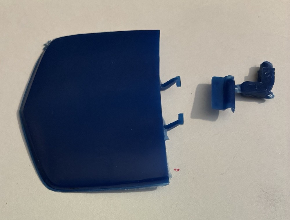 Custom Corvette REMOVABLE ROOF & HINGE MPC 140 1666 Kit 3728 Model car parts