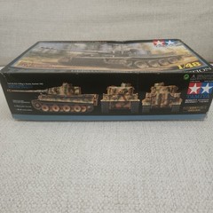 TAMIYA WWII Tank Model 1/48 German Tiger I Early Production open box