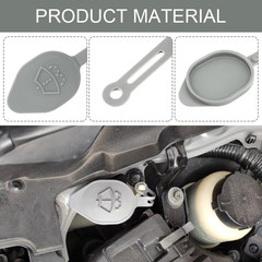 Windshield Wiper Washer Fluid Reservoir Tank Cap Cover for Infiniti G37 Q60