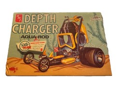 vintage 2009 AMT 618 Depth Charger Aqua-Rod Model 1/25 Scale SEALED