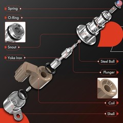 A-Premium Automatic Transmission Shift Solenoid B&C Vavle Compatible With