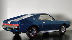 Race AMC Javelin Classic Muscle Car Hot Rod 1968 Vintage Metal Promo 1 18 1969