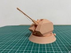 3D Printing 1/200 Russian warships A-190 naval gun Unpainted