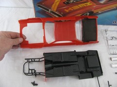 1984 MPC Golden Wheels 1/16 Scale Dodge Charger Street Machine Model Car Read!
