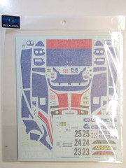 Decalpool 1/24 Nissan R89C Calsonic Group C 1989 Decal Sheet DP320 suit Tamiya