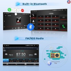 2+64G Radio for Mazda 2 2007-2014 CarPlay Car Stereo Android 15 Touchscreen 9″