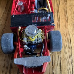 Built Model Car, Short Track Style, Late Model, Lincoln LSC 1/25 Scale