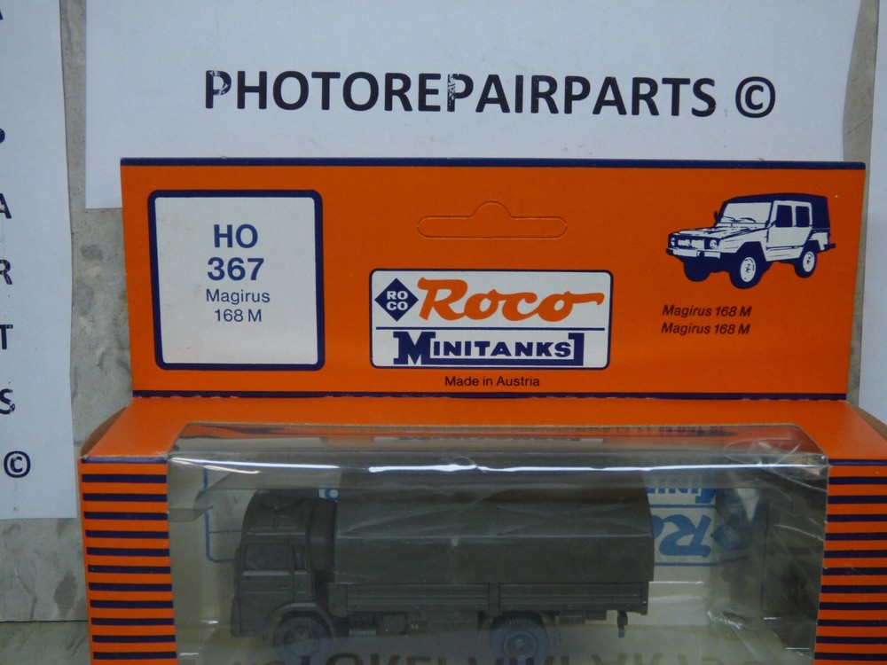 Roco Minitanks / (NEW) 1/87 Modern German Magirus 168M Cargo Truck Lot #6884K©