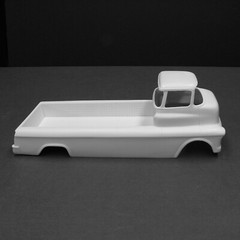 Jimmy Flintstone 1950’s Chevy Custom Cabover with cargo bed, body only NB350