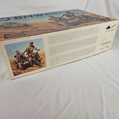 Vintage ESCI BMW R75 w/ Sidecar 1/9 Scale Plastic Model Kit