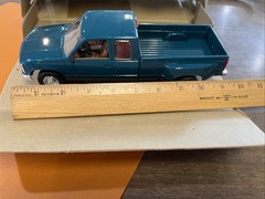 1/25 Plastic AMT Ertl Promo 1995 Chevrolet C3500 Dually Pickup Teal Green 6992EO