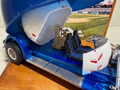 LA Dodgers Pro Built Bullpen Hot Rod Show Car 1/24 scale MLB Model CustomDisplay
